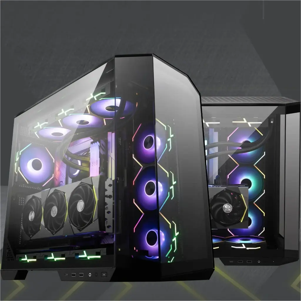 MSI MAG PANO 100L PZ Gaming Computer Case (PANO100LPZ)