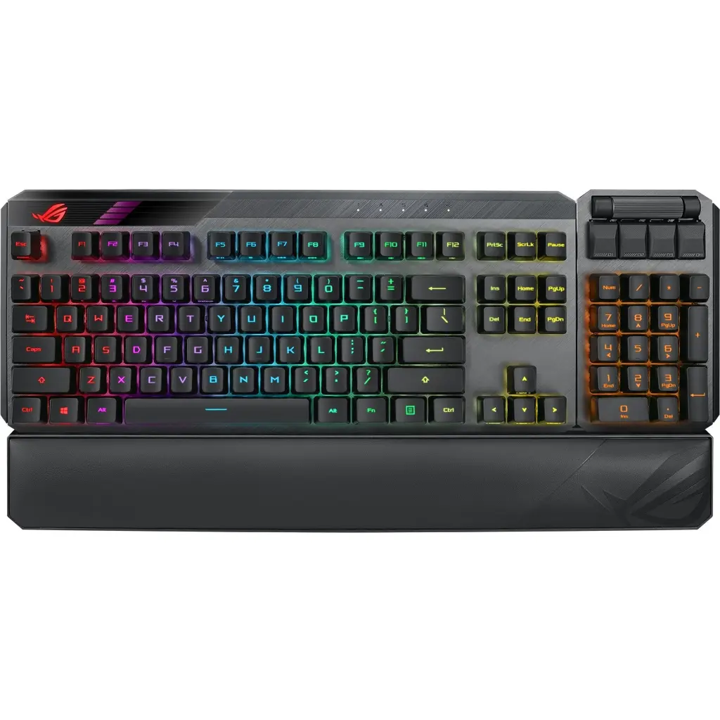 Asus ROG MA02 ROG CLAYMORE II/BL/US Claymore II Gaming Keyboard, RGB LED Backlight, Mechanical Keyswitch Technology