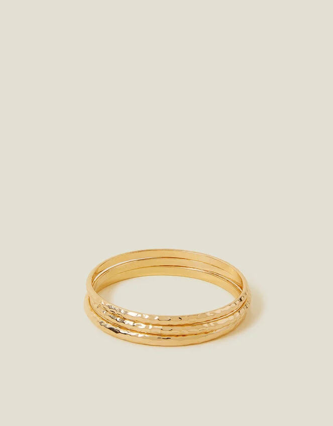 3-Pack Textured Bangles
