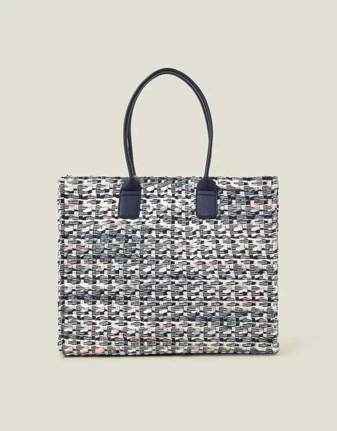 Large Woven Shoulder Bag