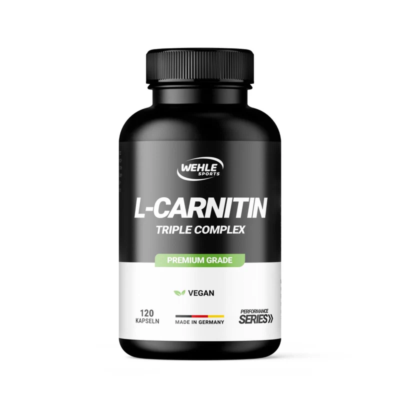 Wehle L-CARNITIN TRIPLE 3000 mg COMPLEX Acetyl Tartrate Fumarate - 120 capsules 