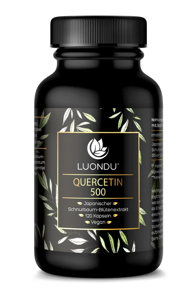 Luondu Quercetin 500mg - 120 capsules 