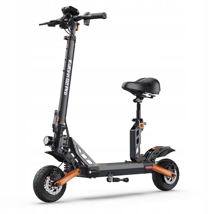 KUKIRIN G2 PRO - Foldable electric scooter - 9" wheels - 600W motor - 48v 15Ah battery - 55KM range - Black 