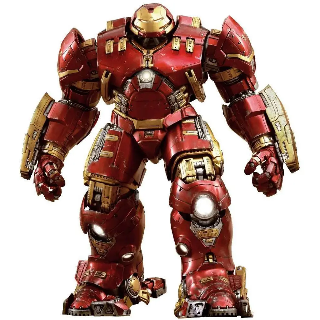 Hot Toys Marvel Avengers Age of Ultron Hulkbuster Collectible Action Figure, Red/Gold/Silver 