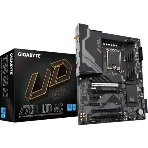 Gigabyte Z790 UD AC Gaming Desktop Motherboard - Intel Z790 Chipset, Socket LGA-1700, ATX