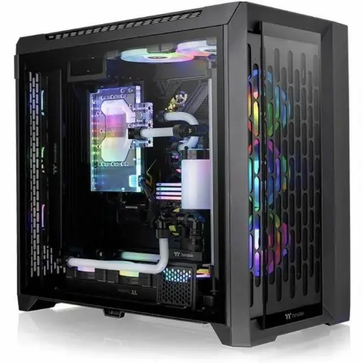 Thermaltake CA-1X6-00F1WN-01 CTE C750 TG ARGB Full Tower Chassis, Gaming Computer Case with Tempered Glass, RGB Lighting, and 1200W Power Supply