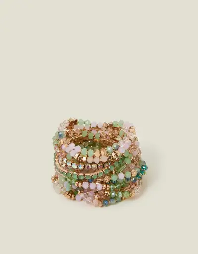 ewel Bead Stretch Bracelet Multipack