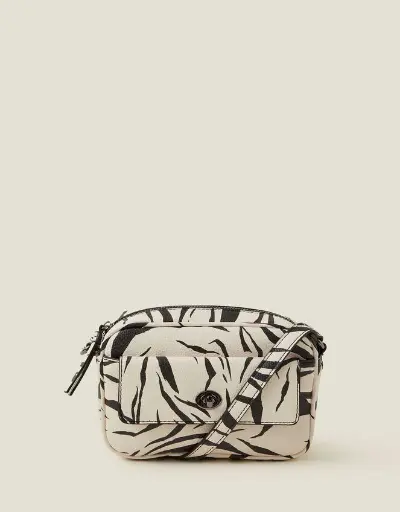 Animal Print Cross-Body Bag