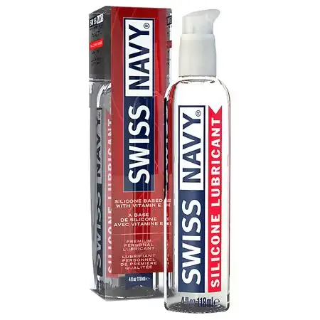 Swiss Navy Premium Silicone Lubricant, 4 fl oz