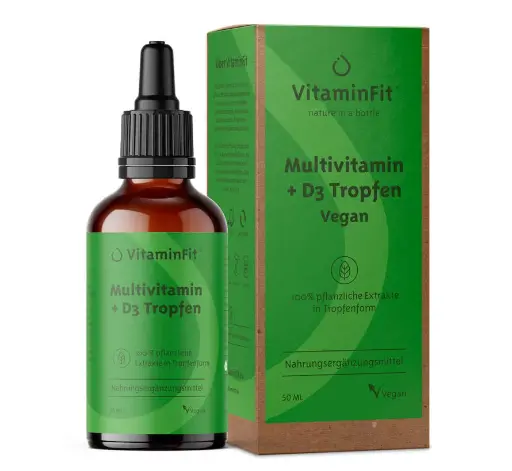 Vegan Multivitamin & D3 Drops 