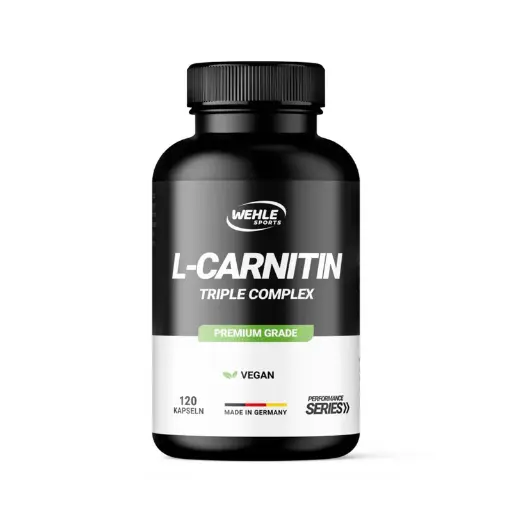 Wehle L-CARNITIN TRIPLE 3000 mg COMPLEX Acetyl Tartrate Fumarate - 120 capsules 