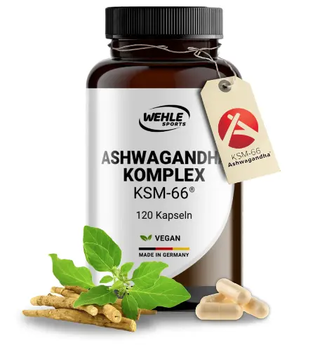 Wehle Ashwagandha Complex KSM 66 - 120 capsules 