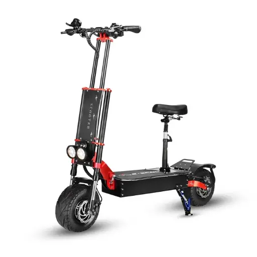 BOYUEDA S4-13 Electric Scooter 8000W Motor 60V 43AH Battery 13 inch Folding Electric Off-Road E-Scooter
