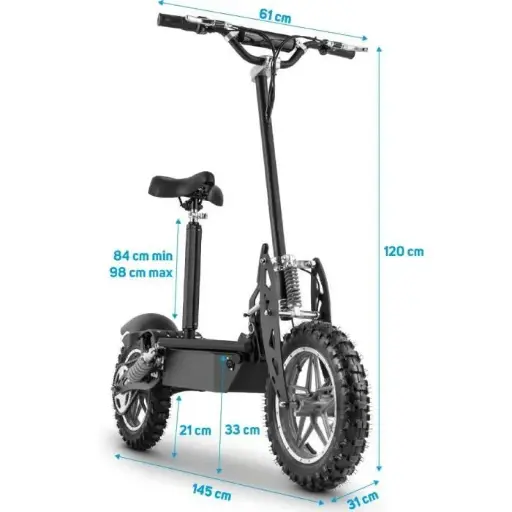 Cross Electric Scooter - BEEPER FX1000 - 1000W - Lead Battery - 36V 
