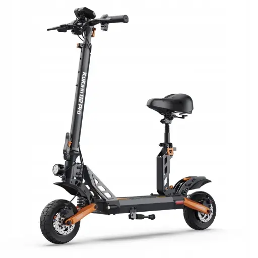KUKIRIN G2 PRO - Foldable electric scooter - 9" wheels - 600W motor - 48v 15Ah battery - 55KM range - Black 