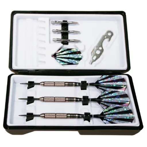 DMI Sports 80% Tungsten Steel Tip Dart Set 