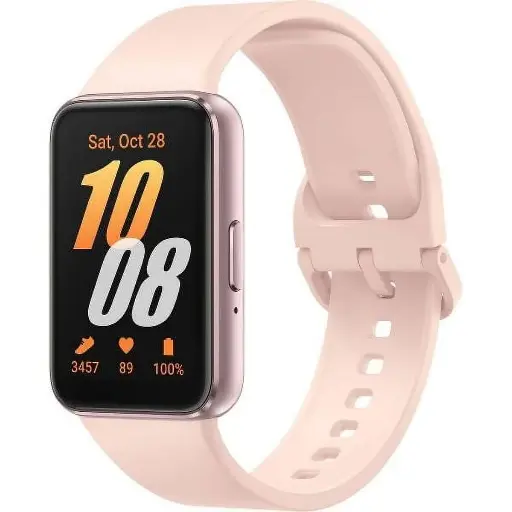 Samsung Galaxy FIT 3 1.6" AMOLED Display Pink Aluminum Case with Pink Band 