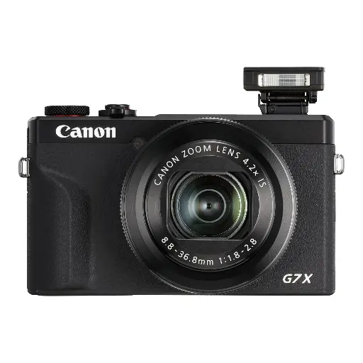 Canon PowerShot G7 X Mark III - Video Creator Kit - digital camera - compact - 20.1 MP - 4K / 30 fps - 4.2x optical zoom - Wi-Fi, Bluetooth - black 