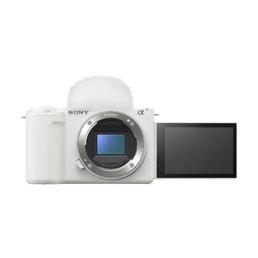 Sony a ZV-E10 II - Digital camera - mirrorless - 26.0 MP - 4K / 60 fps - 3.1x optical zoom E PZ 16-50mm OSS ll lens - Wi-Fi, Bluetooth - white 
