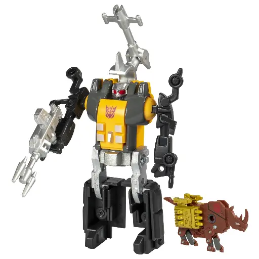 Transformers Toys Retro 40th Anniversary G1 Bombshell Toy & Ramhorn Toy 5” Action Figures 