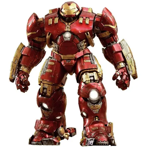 Hot Toys Marvel Avengers Age of Ultron Hulkbuster Collectible Action Figure, Red/Gold/Silver 